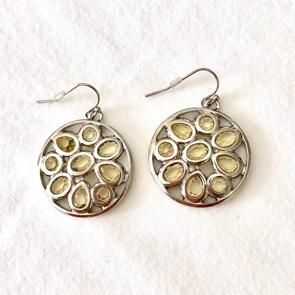 Banana Republic "Stone Filigree" earrings set - Picture 4 of 5